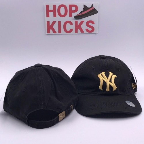NY Yankees Gold Logo Cap